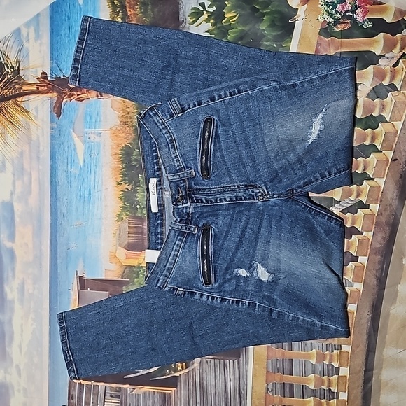Kancan Distressed Skinny Jeans Size 9/26 - Picture 1 of 5